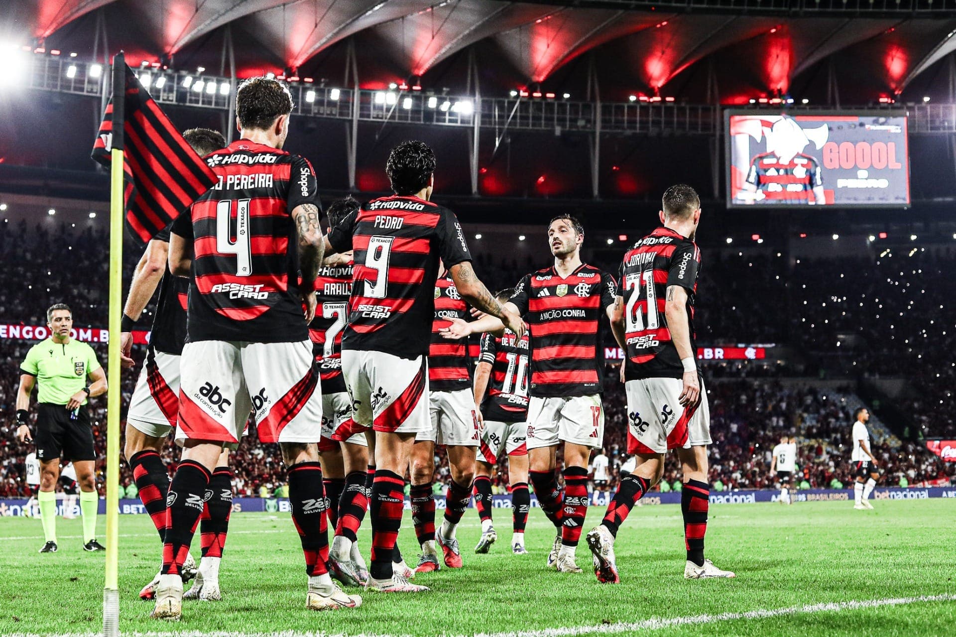 Flamengo aplicou a maior goleada da história do Brasileirão na era de pontos corridos
