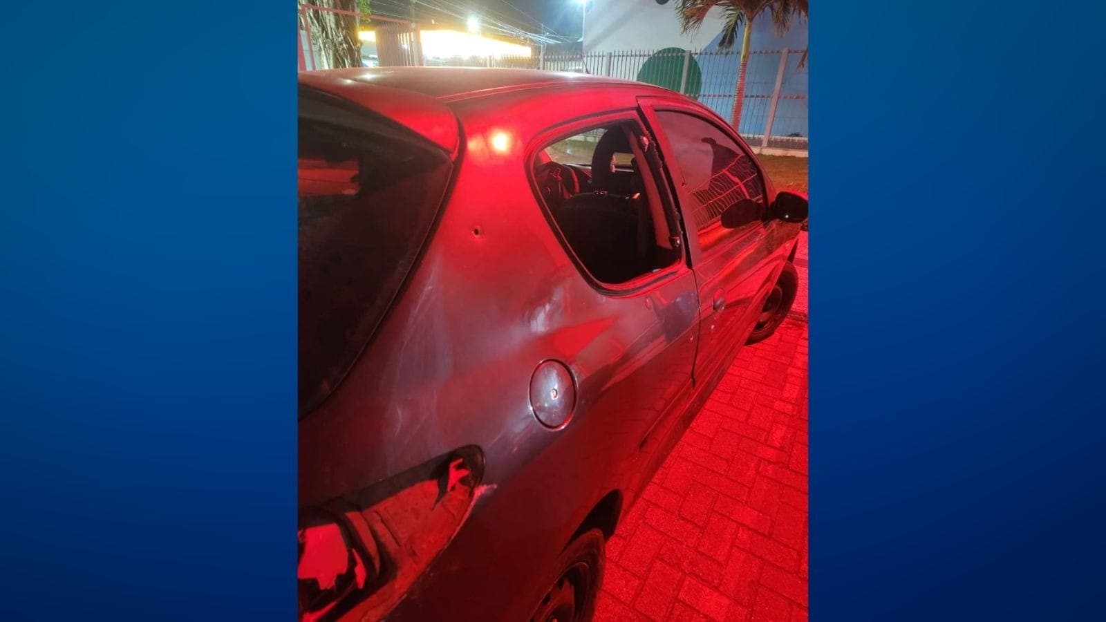 Menina de seis anos morre após carro ser atacado