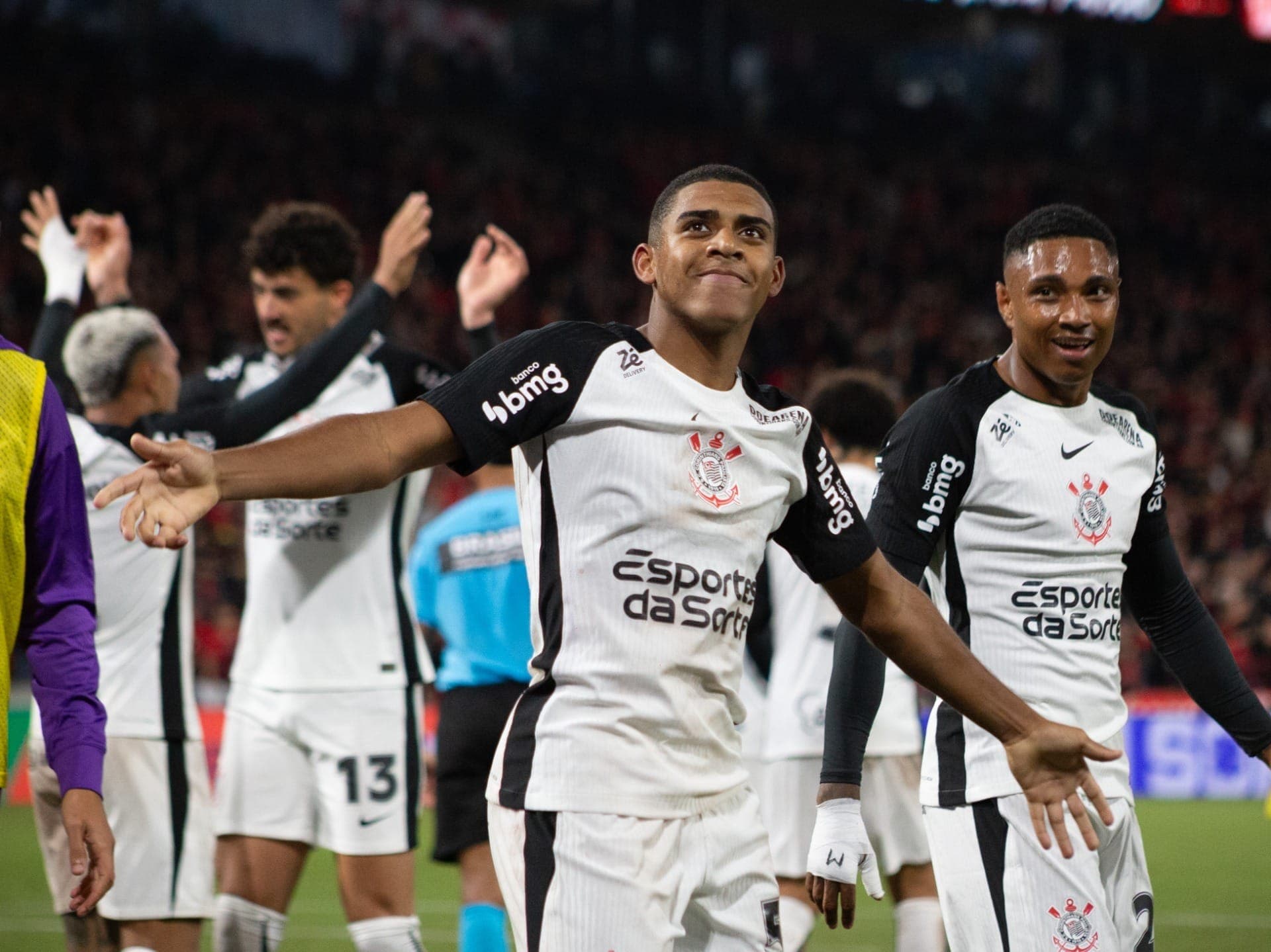 Gui Negão marcou o gol da vitória do Timão em Curitiba