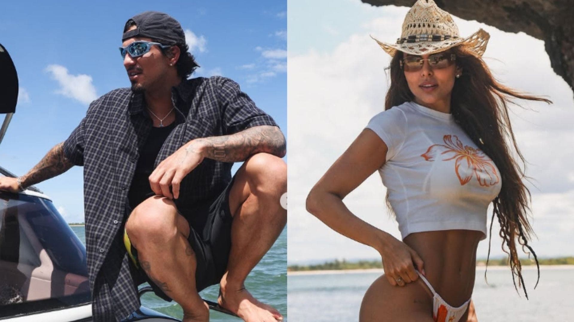 Gabriel Medina e Isabella Arantes