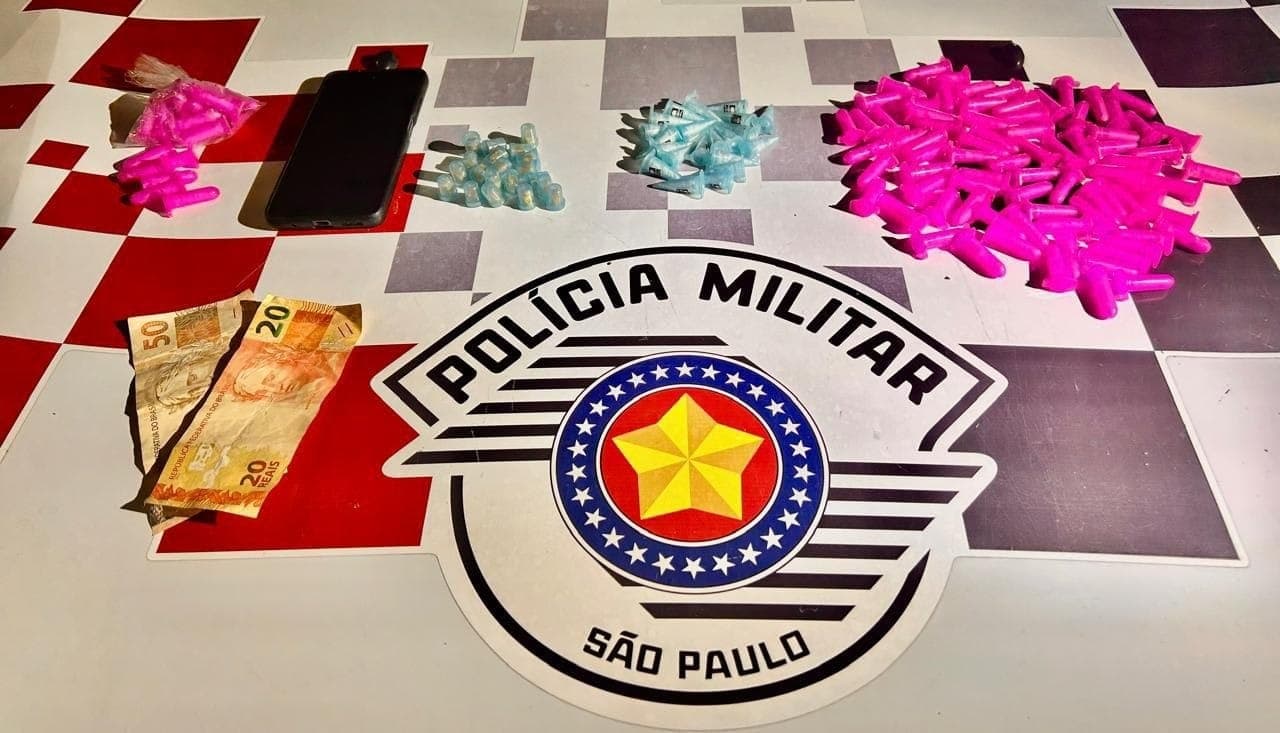 Apreensão de drogas em Guaratinguetá