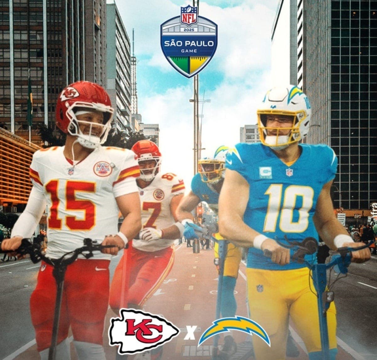NFL no Brasil: Kansas City Chiefs x Los Angeles Chargers