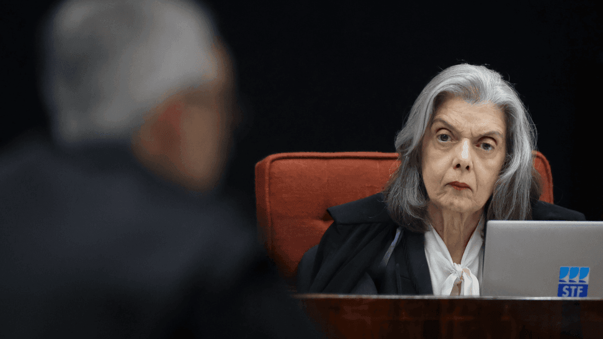 Cármen Lúcia durante julgamento de Bolsonaro e mais 7 no STF no dia 2 de setembro de 2025