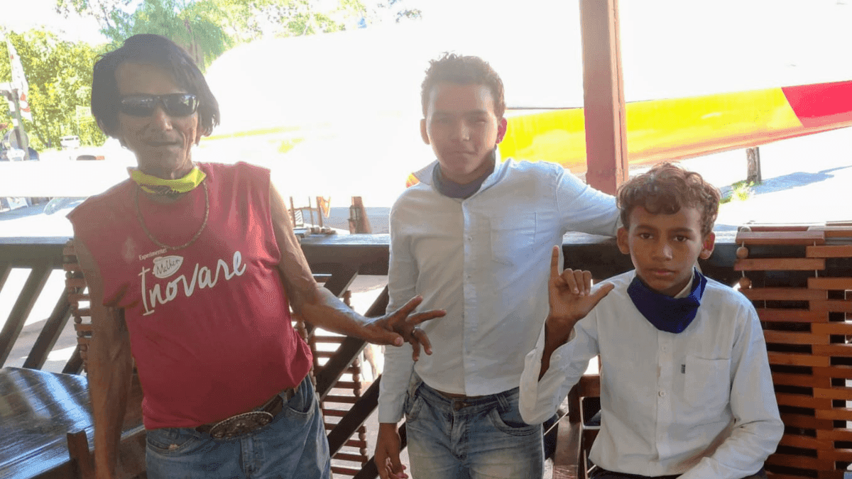 Generoso e os filhos