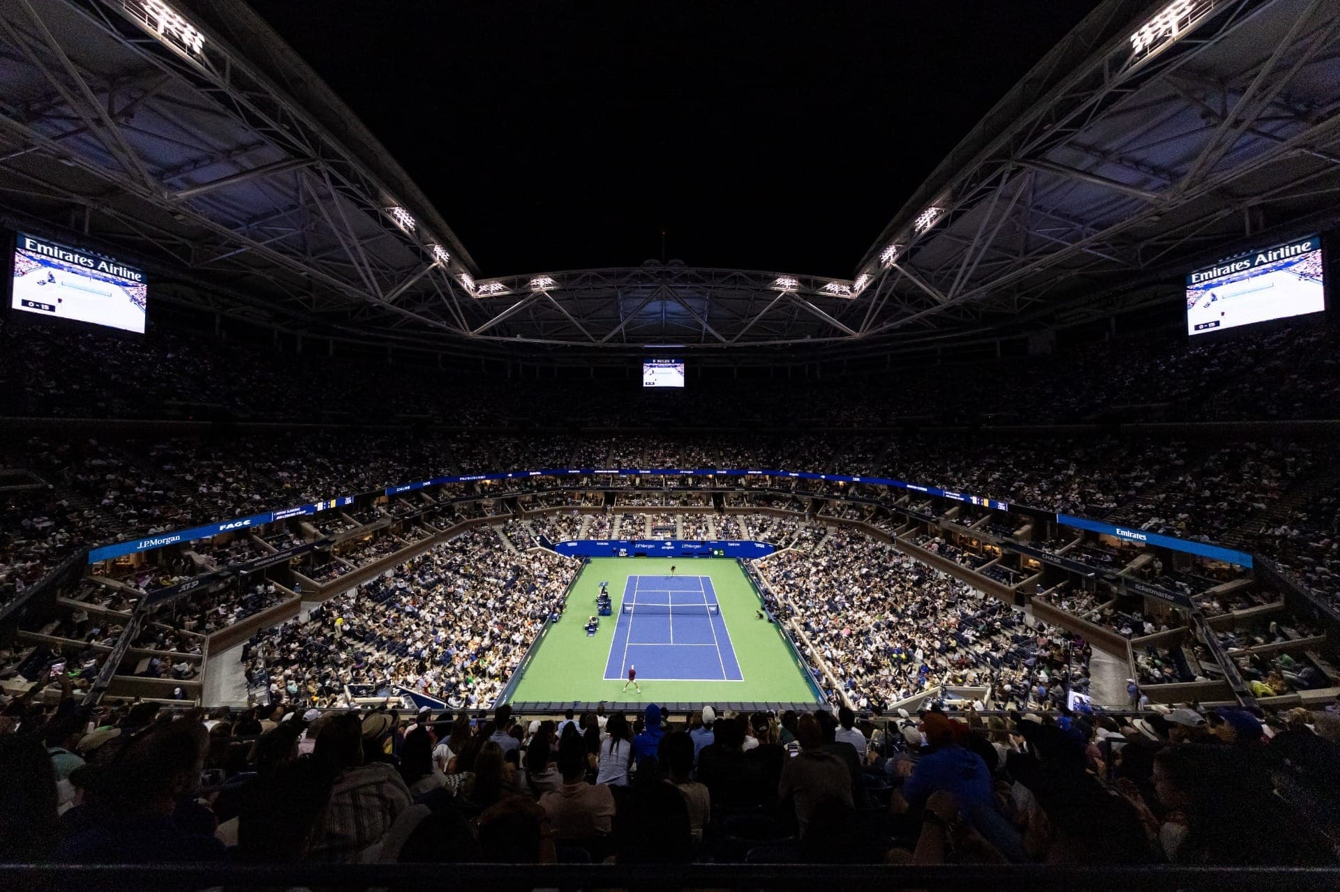Tenistas têm reclamado do cheiro forte de maconha no complexo de Flushing Meadows
