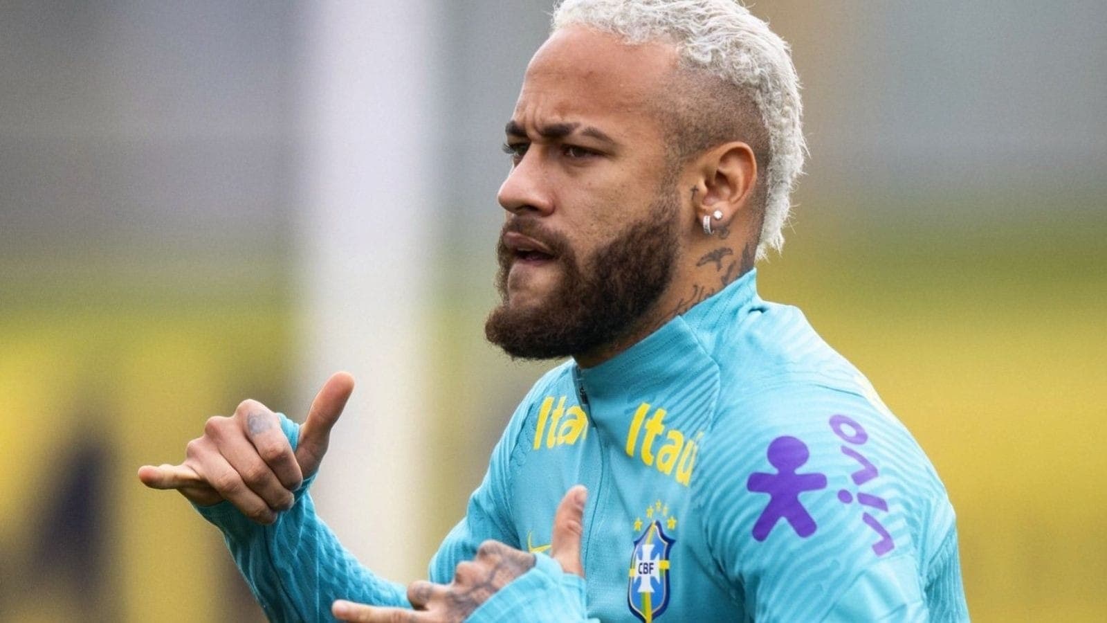 Neymar, pela Seleção Brasileira