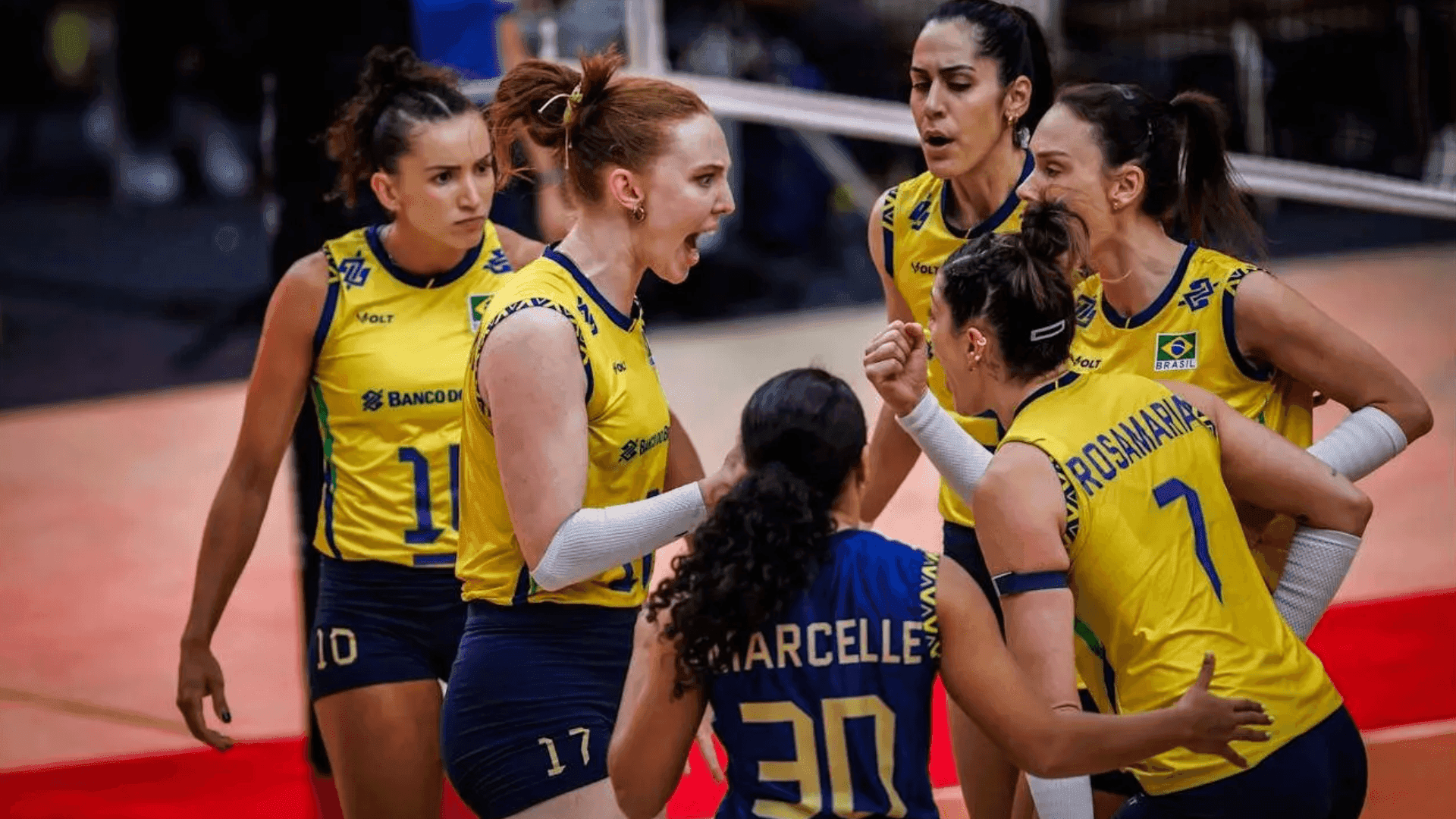 Na suada vitória contra a França, Júlia Bergmann foi a maior pontuadora brasileira, com 17 acertos. Agora, o desafio é contra a Itália e vale vaga na final do Mundial