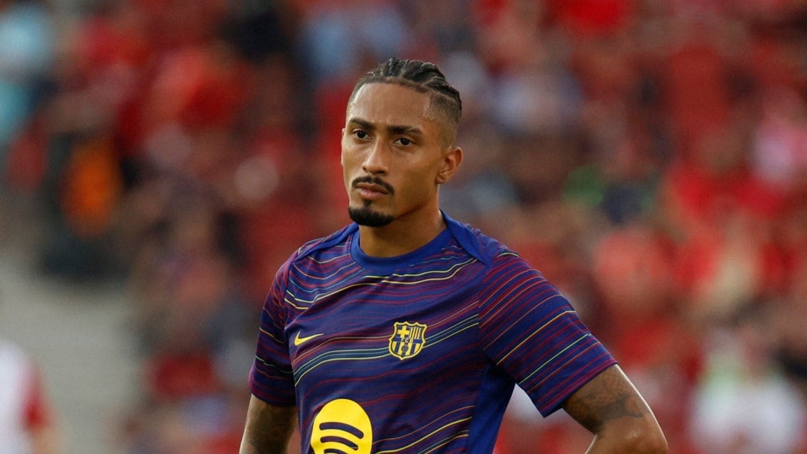 Raphinha, jogador do Barcelona e da Seleção Brasileira