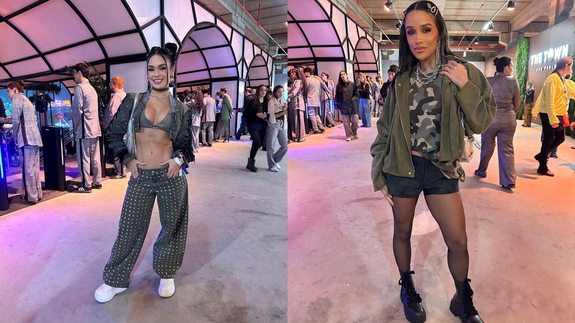 Larissa Santos e Eva Pacheco