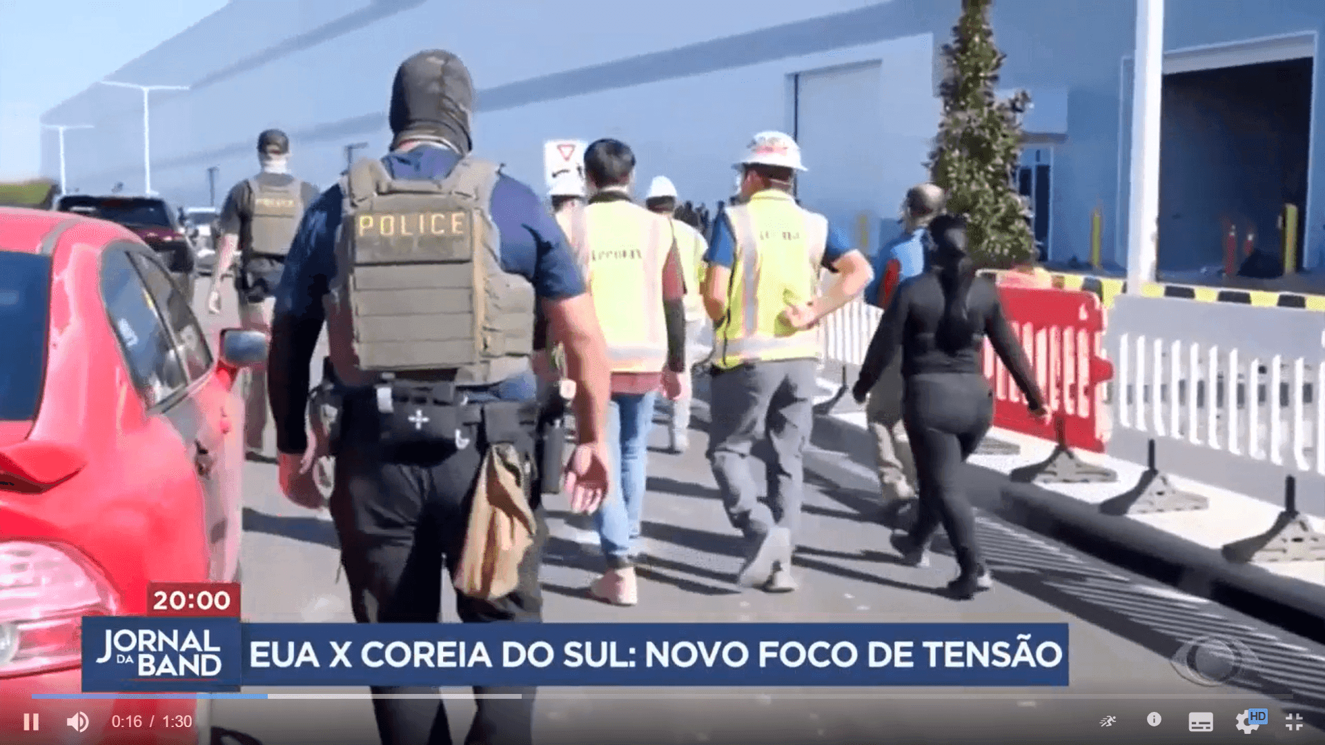 Prisão de funcionários da Hyundai em Georgia