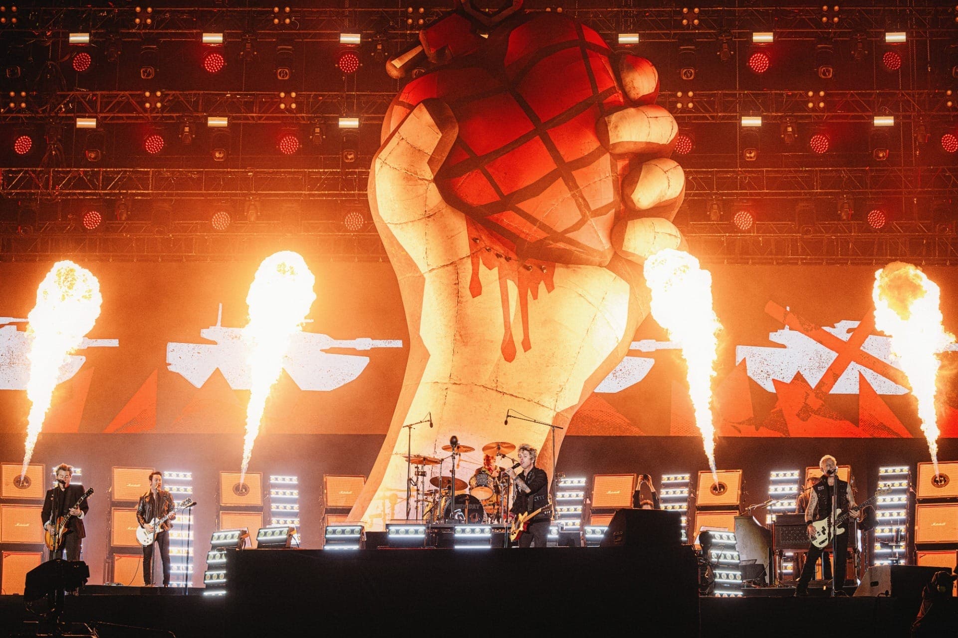 Green Day no The Town