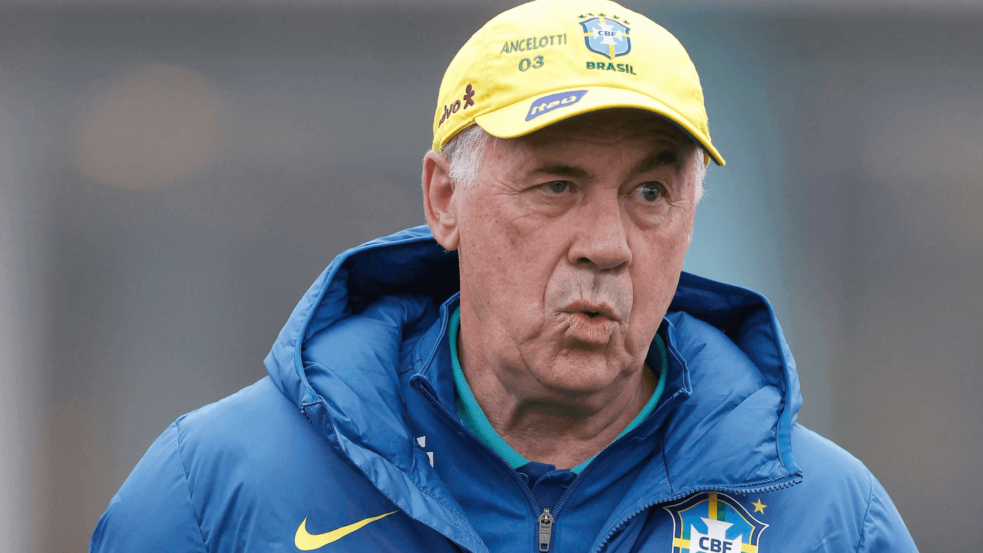 Técnico Carlo Ancelotti deve mudar o time para jogo desta terça (9), na altitude, contra a Bolívia