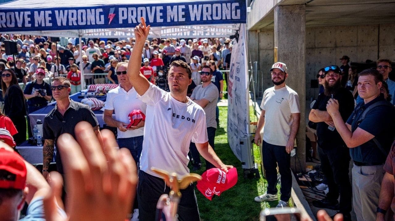 Charlie Kirk, apoiador de Donald Trump, foi morto durante um evento em Utah