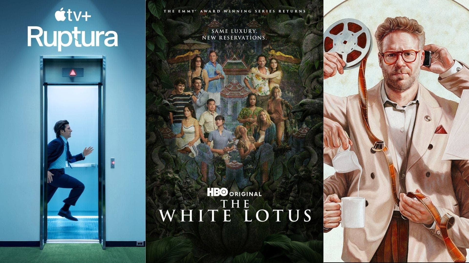 Ruptura, The White Lotus e O Estúdio são as séries mais indicadas ao Emmy