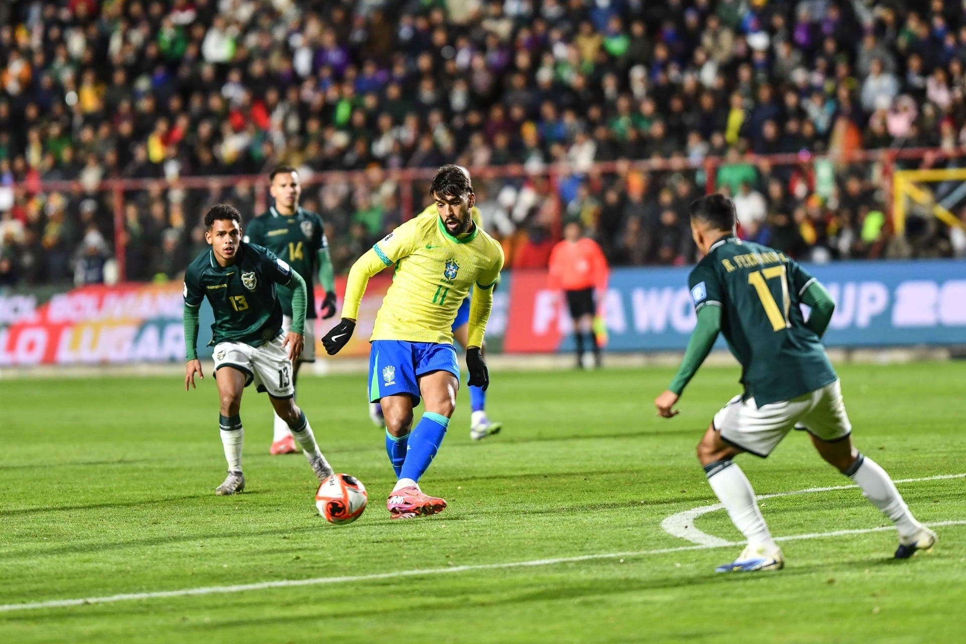 Seleção Brasileira encerrou sua participação nas Eliminatórias com derrota na altitude