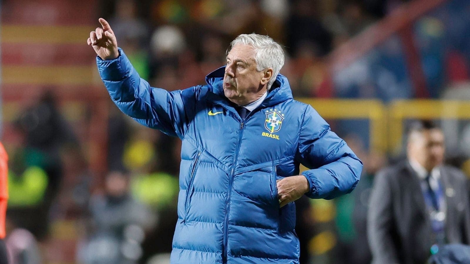 Carlo Ancelotti, técnico da Seleção Brasileira