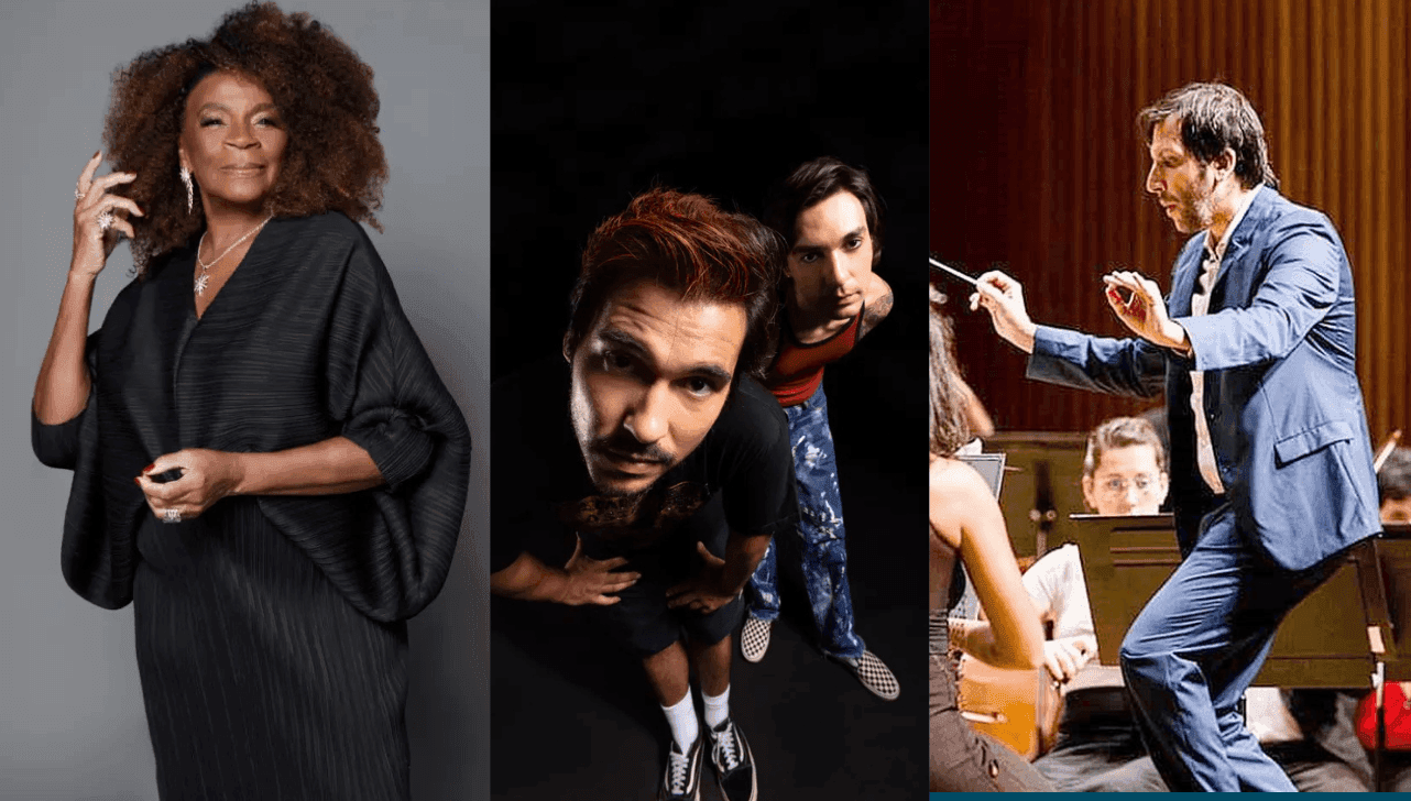 Zezé Motta, Terno Rei e Orquestra Sinfônica são os destaques na Agenda Cultural