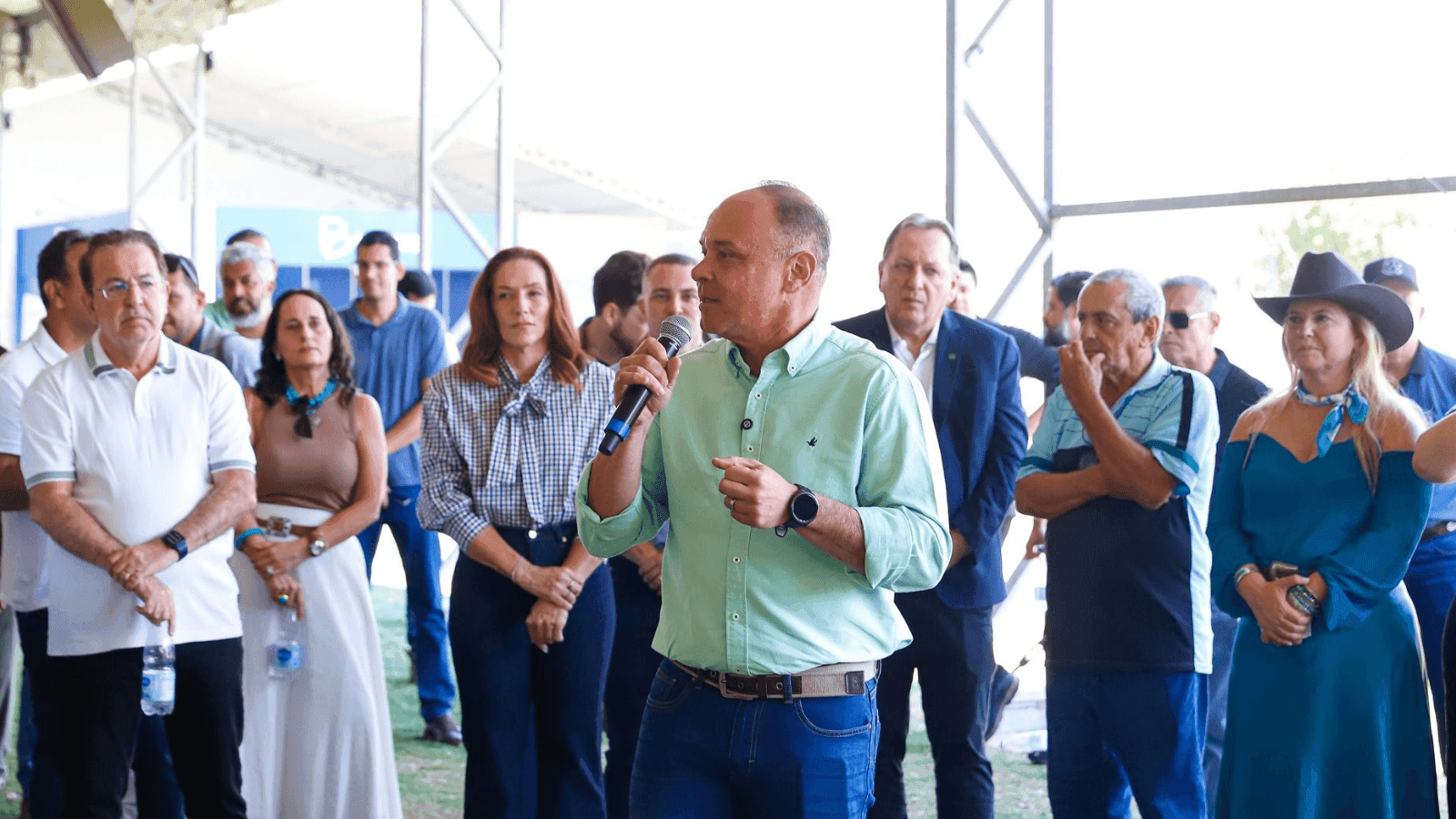 O chefe do Executivo ressaltou a importância da exposição