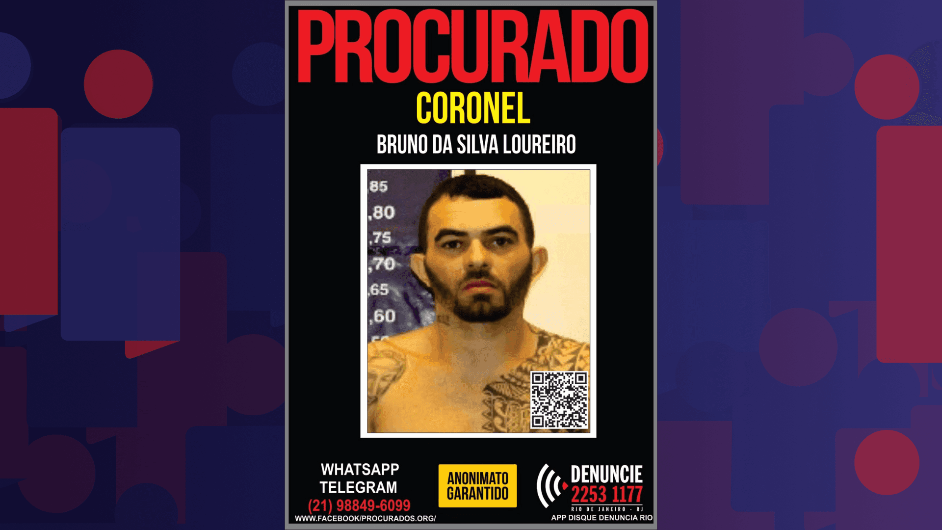 A instituição tenta identificar o traficante conhecido como "Debochado".