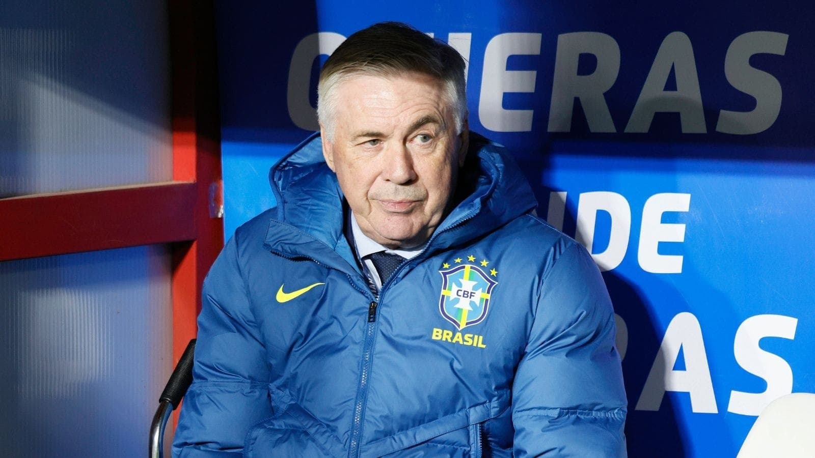 Carlo Ancelotti, treinador da Seleção Brasileira