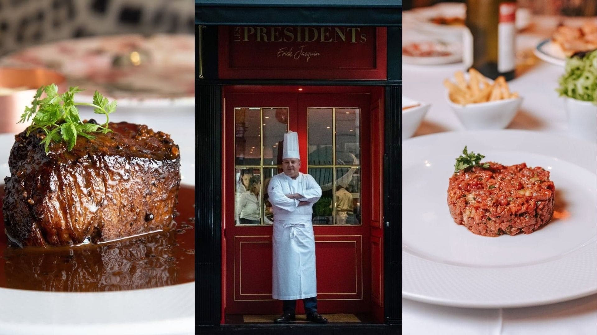 Les Présidents é o restaurante francês de Erick Jacquin