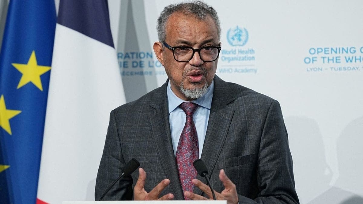 Diretor-geral da OMS, Tedros Adhanom Ghebreyesus