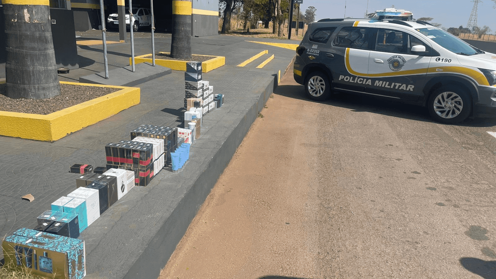 A apreensão aconteceu na região de Presidente Epitácio