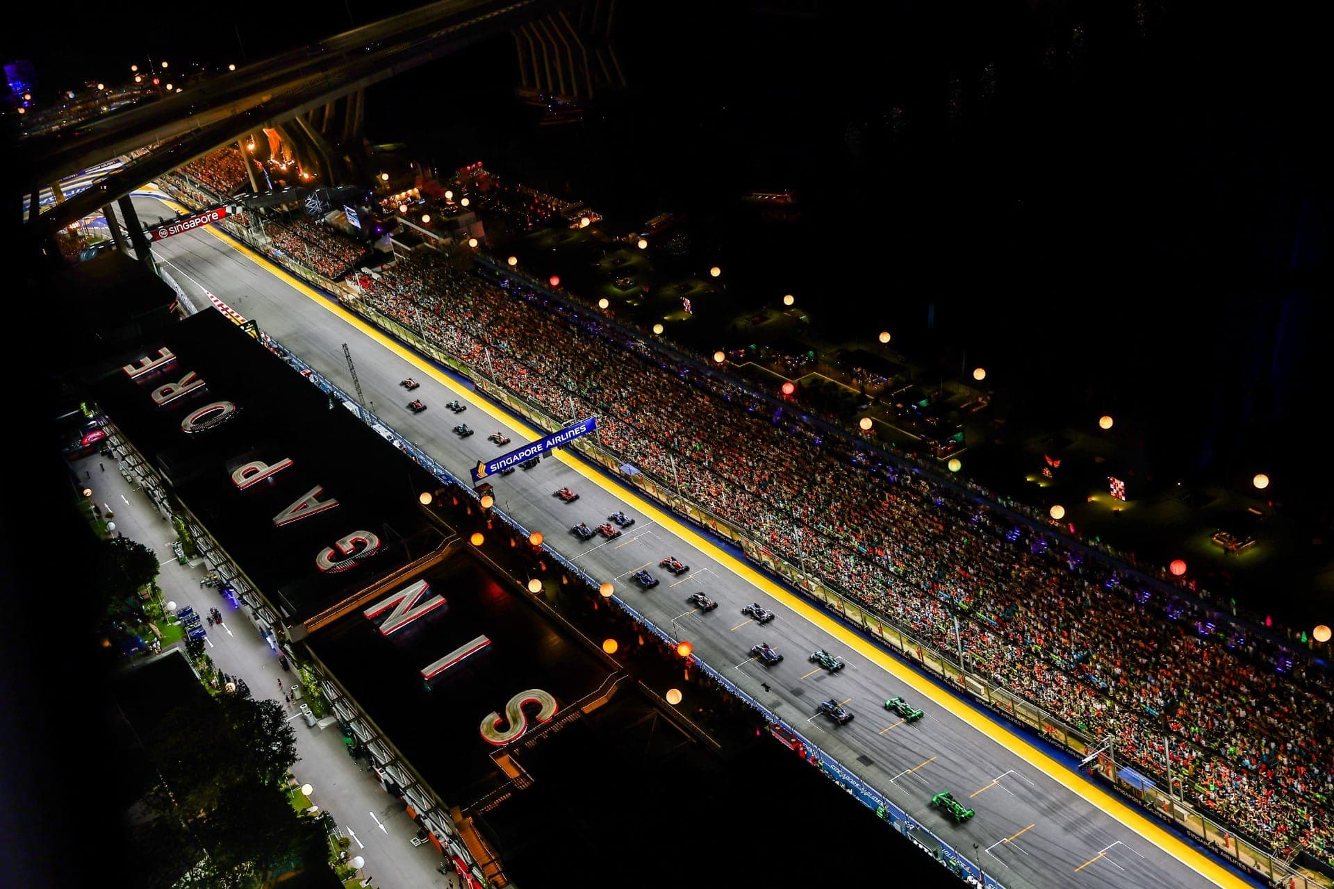 Circuito de Marina Bay receberá a 18ª etapa da temporada 2025 da F1