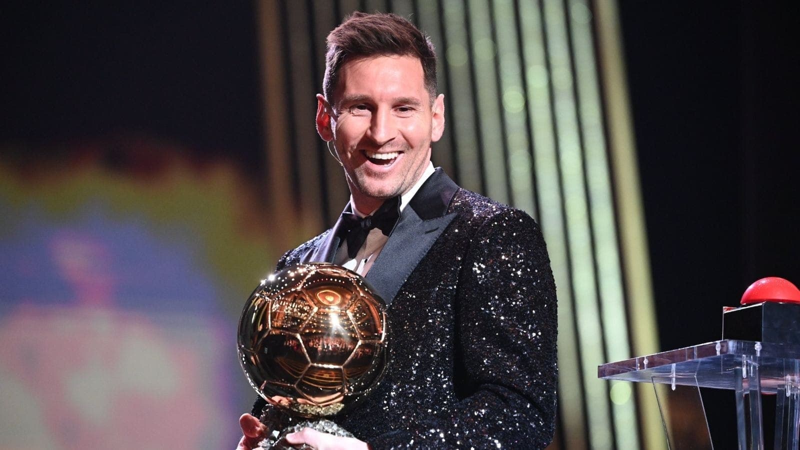 Lionel Messi na Bola de Ouro de 2023