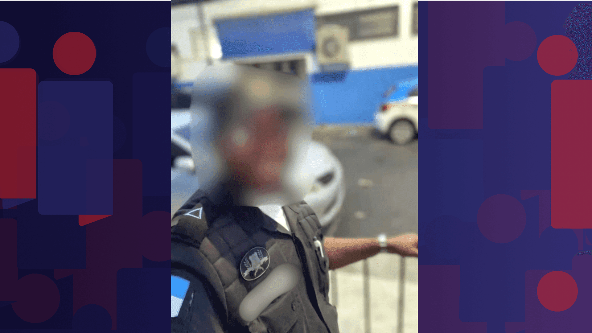 O porte de arma e a carteira funcional do acusado estão retidos.