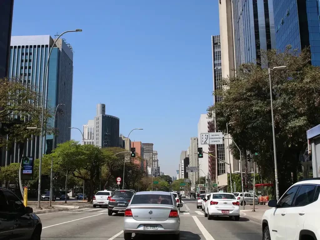 A avenida Faria Lima tem os prédios comerciais mais caros de São Paulo