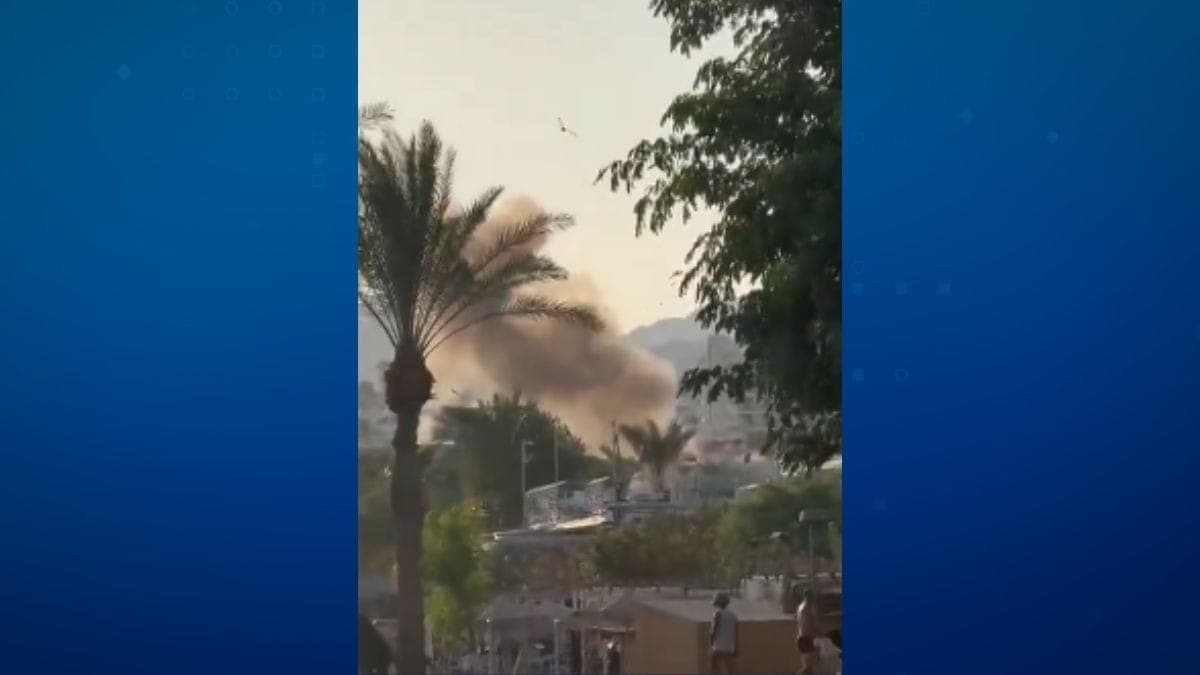 Drone houthi explode no feriado de ano novo em centro turístico de Israel