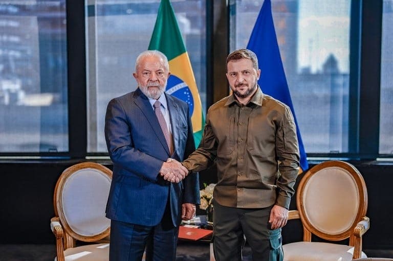 Lula e Zelensky se reúnem na Assembleia da ONU e discutem caminhos para a paz na guerra da Ucrânia