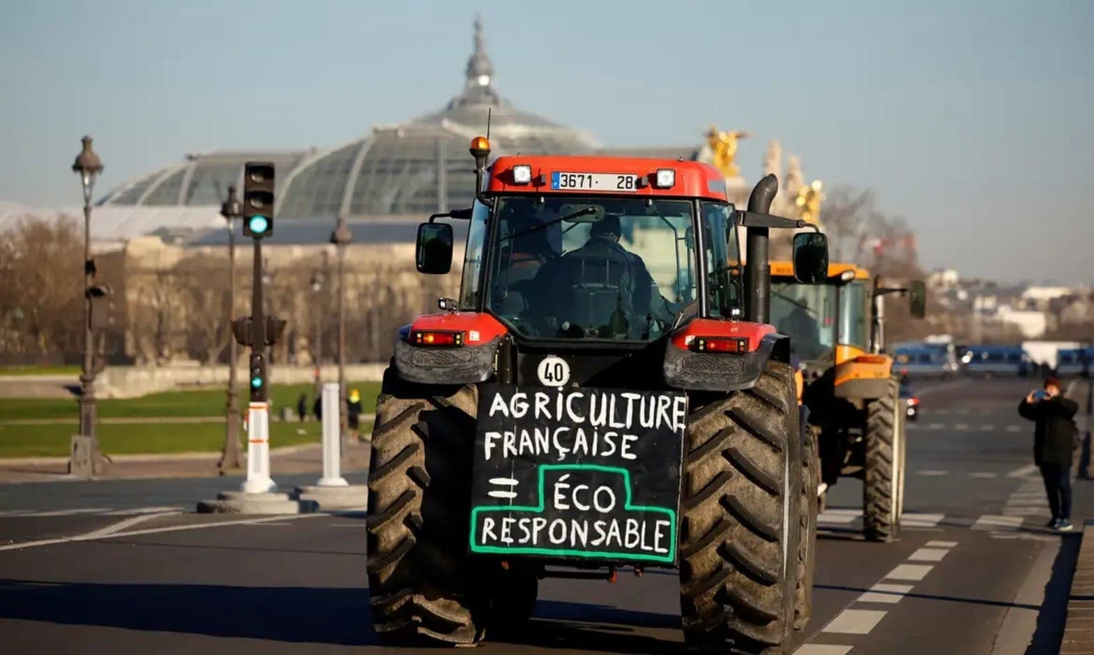 Agricultores protestam contra acordo UE-Mercosul na França