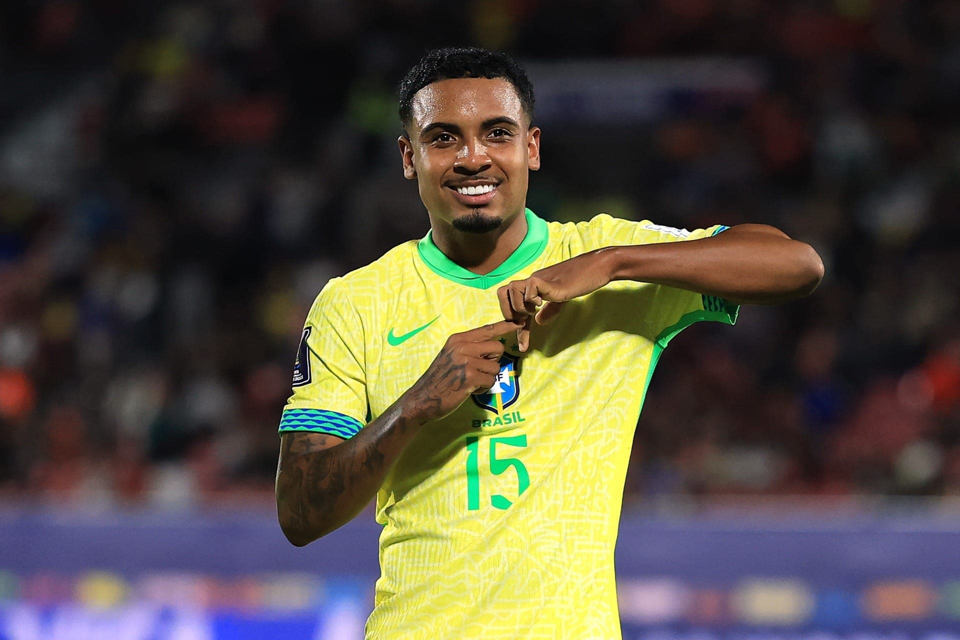Coutinho, do Palmeiras, fez um dos gols da Seleção Brasileira