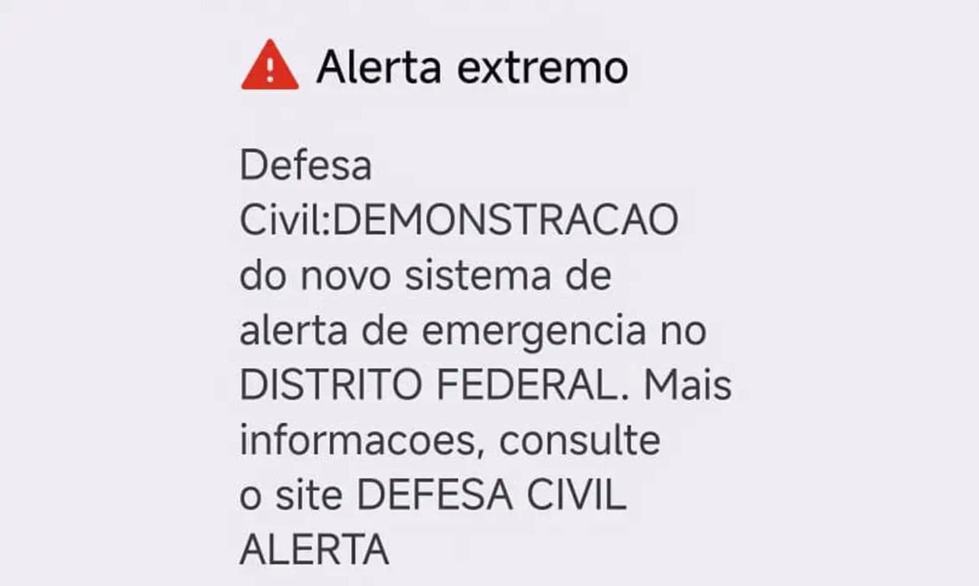 Defesa Civil testa alerta de emergência e assusta moradores