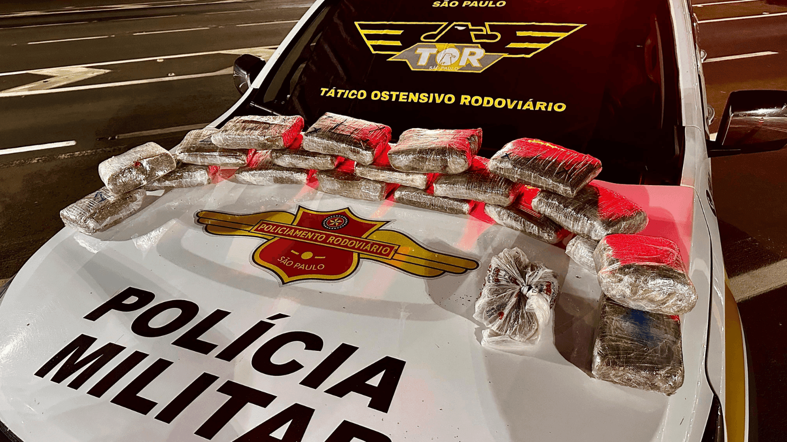 A abordagem aconteceu durante a fiscalização em Pongaí