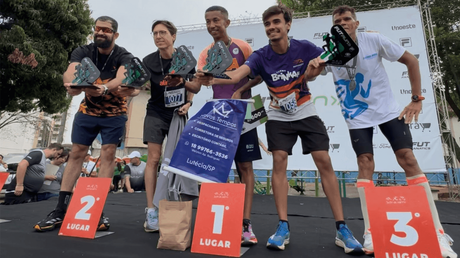 A Band Paulista transmitiu as provas dos 5Km e 10Km