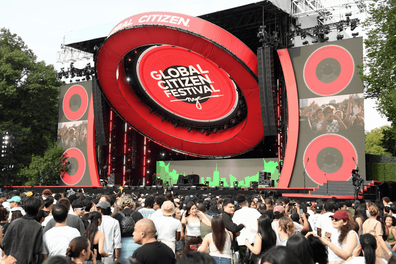 A parceria do município com a Global Citizen é de cinco anos
