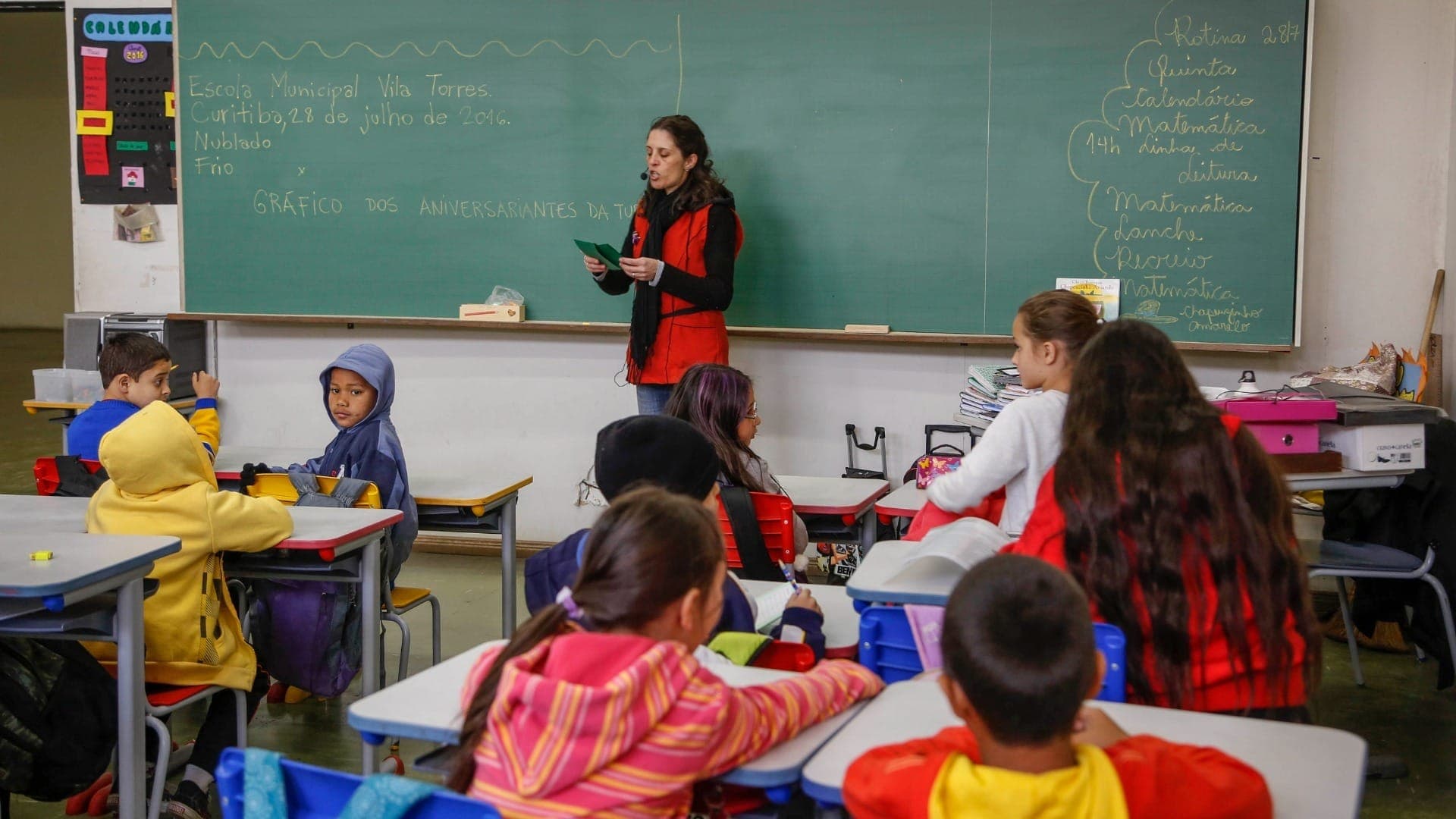 Cadastramento para novos estudantes de pré-escola e primeiro ano nas escolas de Curitiba começa dia 1º de outubro