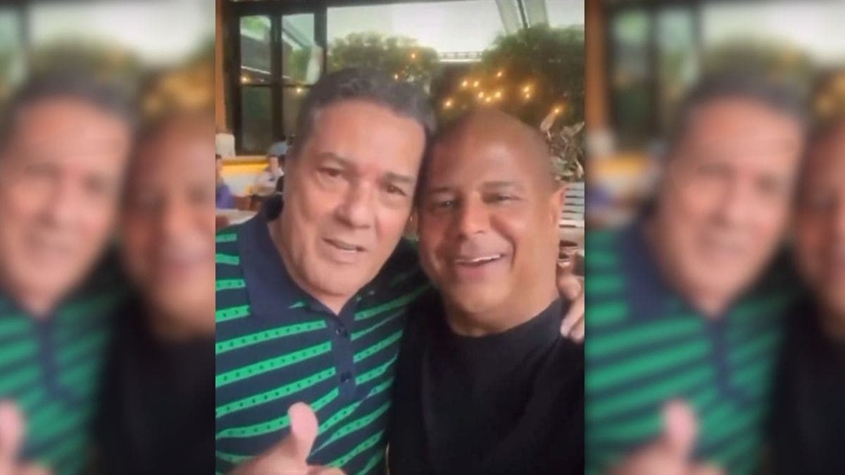 Marcelinho posta vídeo com Luxemburgo e sela a paz com ex-técnico