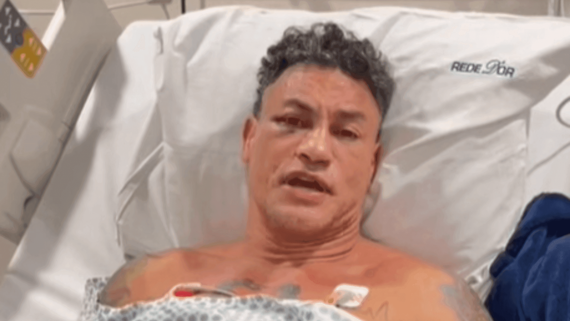 Popó aparece internado em Salvador após a luta com Wanderlei Silva
