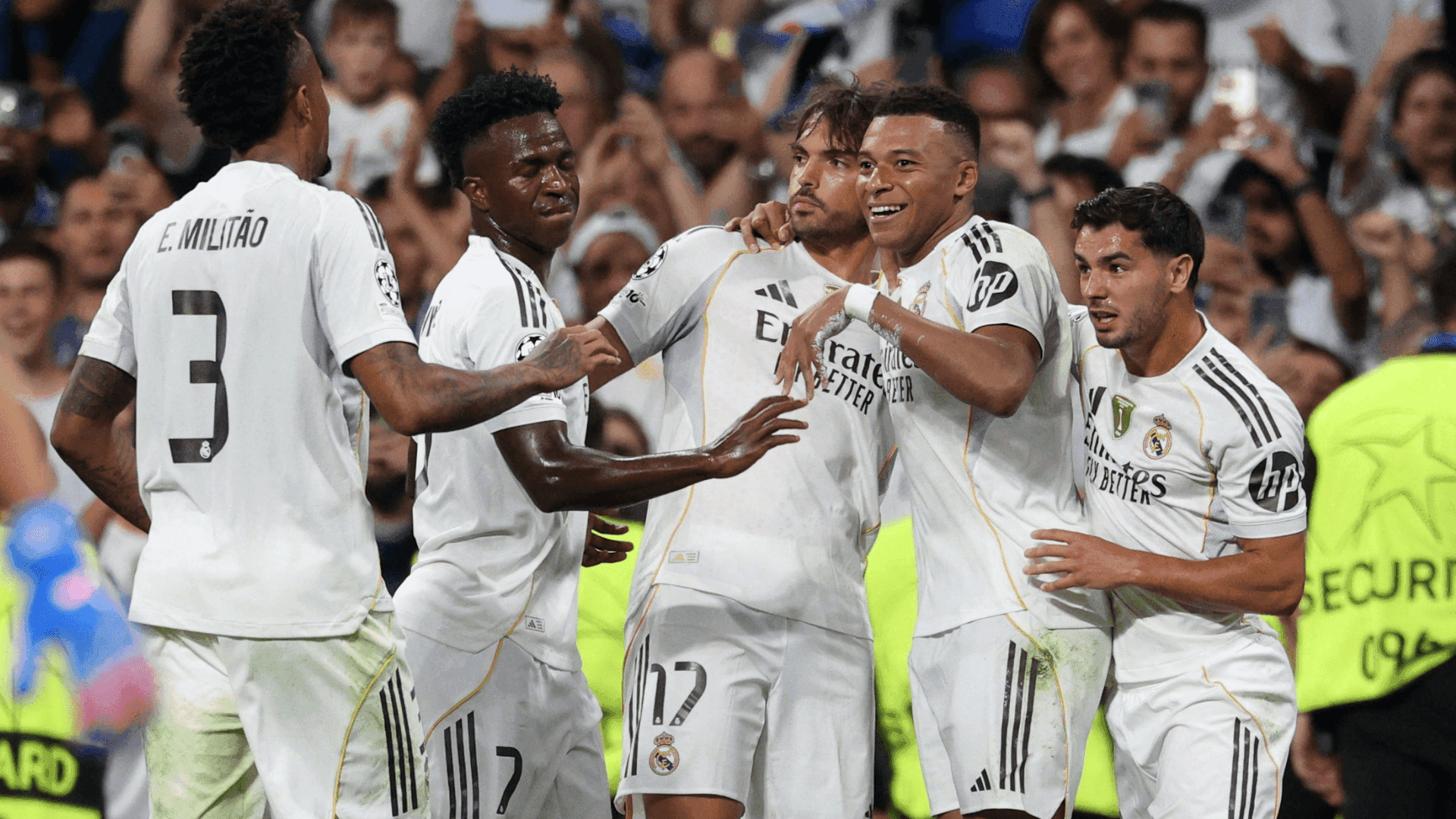 Real Madrid estreou na Champions 2025/2026 com vitória sobre o Olympique de Marseille, mas o time foi goleado no dérbi madrilenho do último sábado