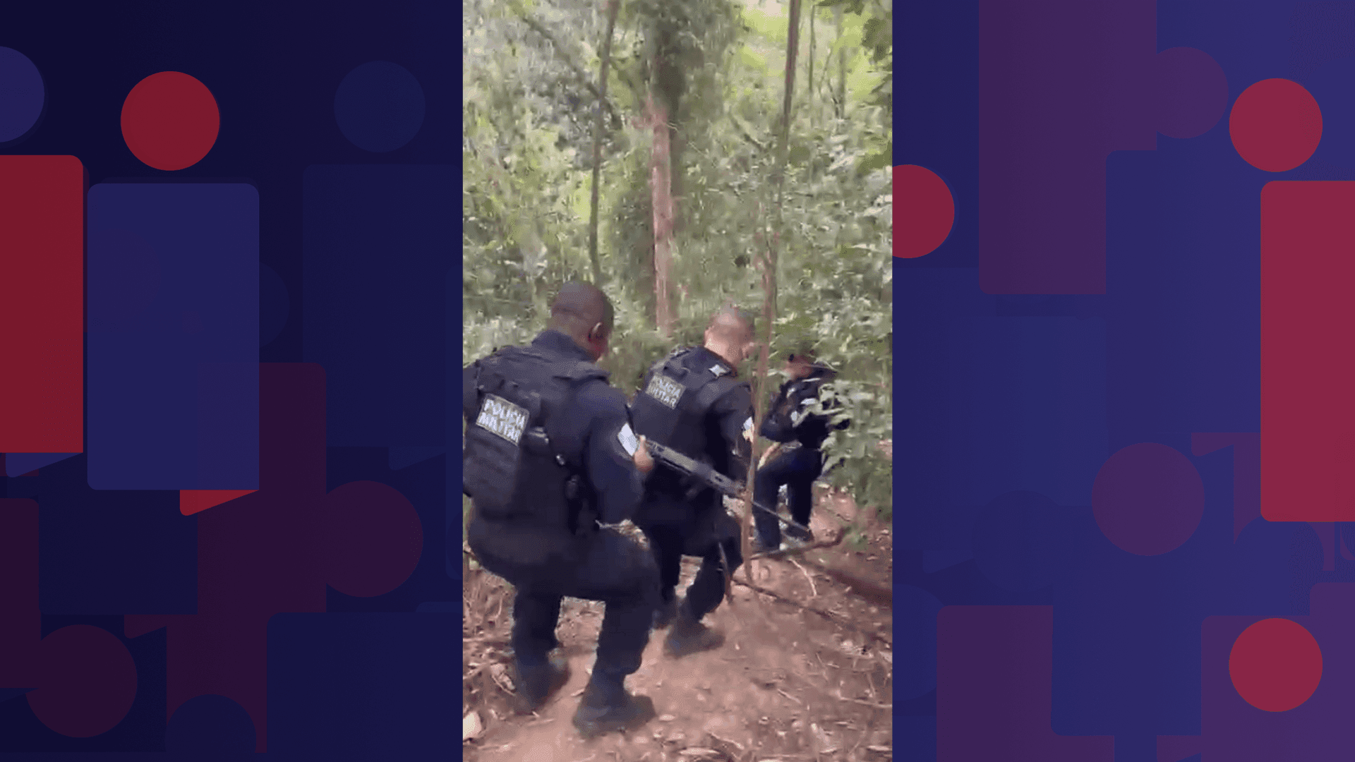Ainda segundo a PM, durante a operação os agentes localizaram um espaço usado pelo crime organizado para a realização de bailes funk na comunidade.