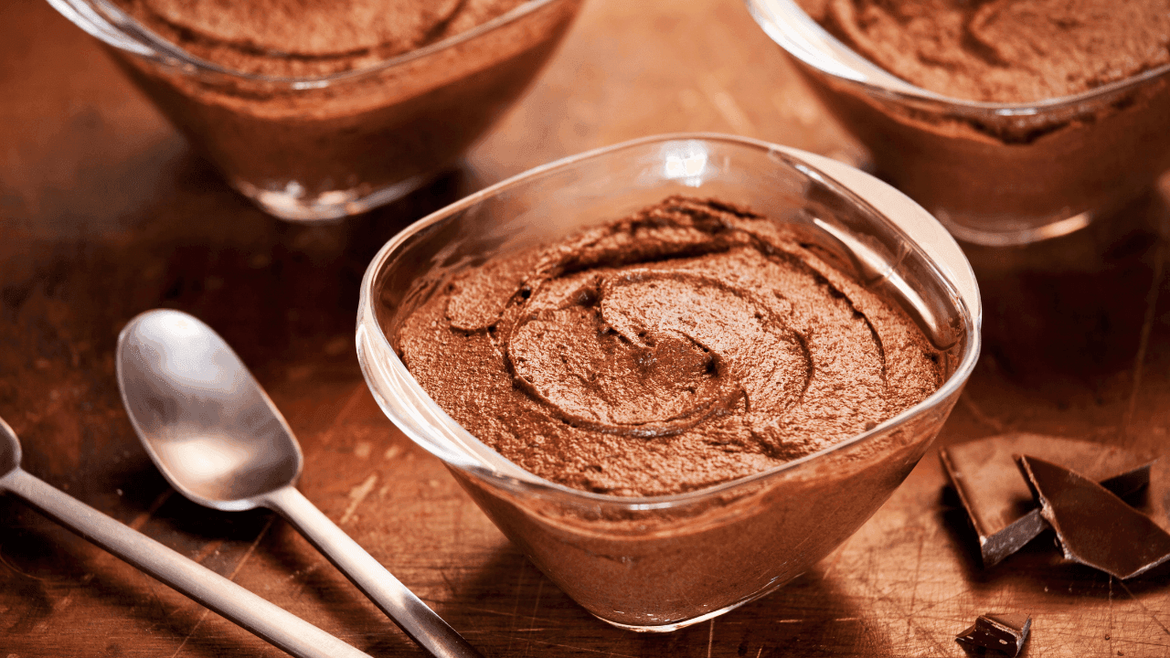 Mousse de chocolate simples de fazer