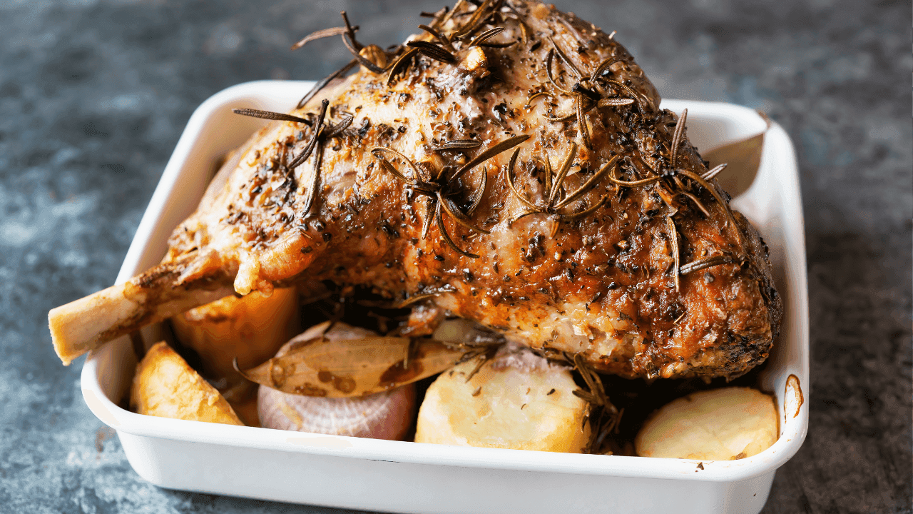 Pernil de cordeiro