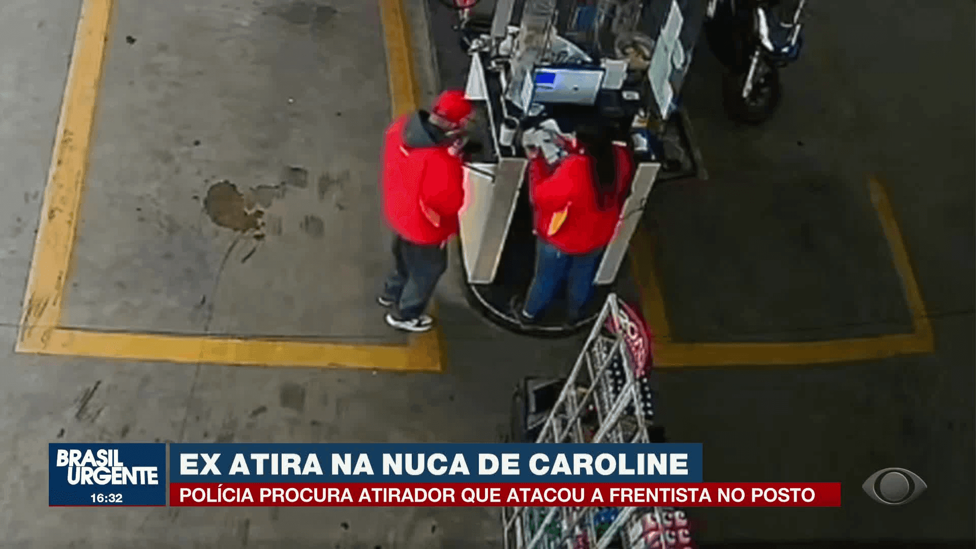 Mulher é baleada por ex-marido em posto de gasolina