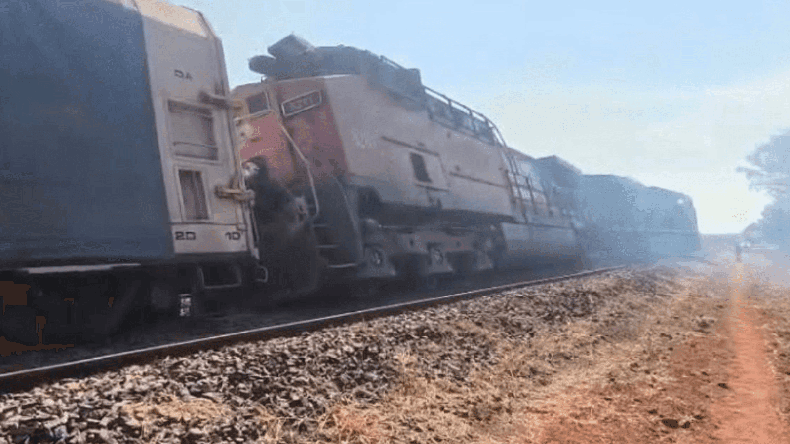 A Rumo Malha Paulista informou que o trem transportava celulose