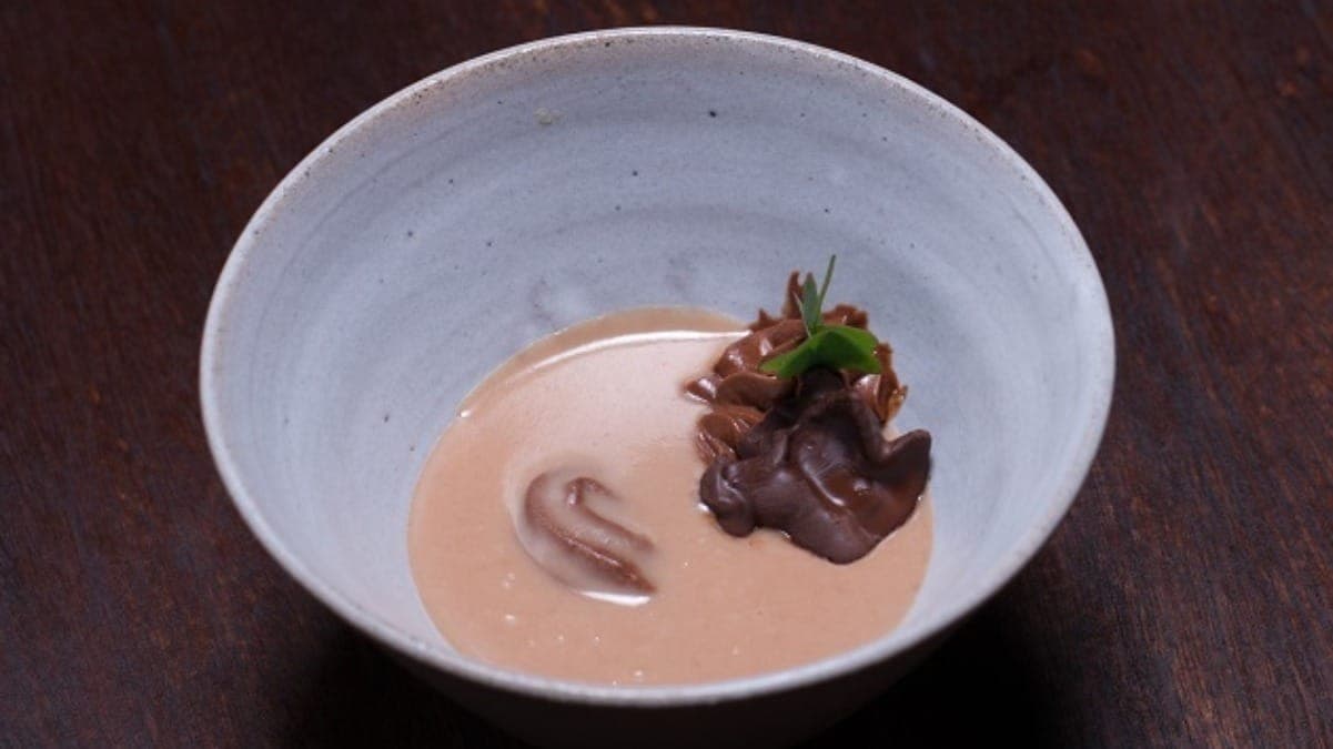 Feijoada doce feita por Eduardo no MasterChef 2021
