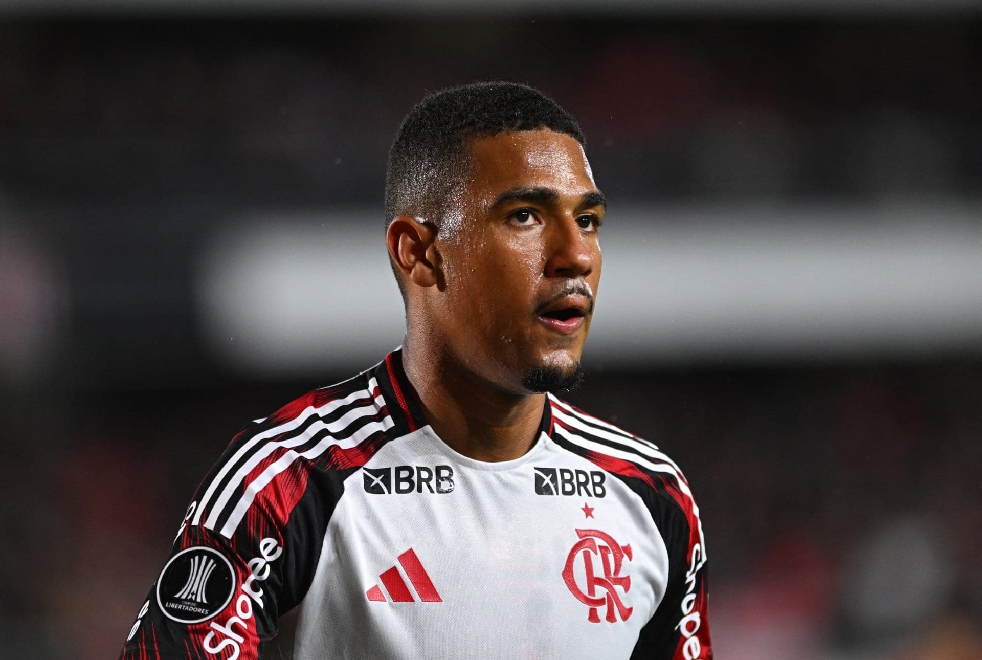 Samuel Lino, atacante do Flamengo